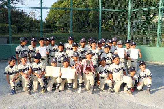 いずみ野杯　高学年準優勝　低学年3位